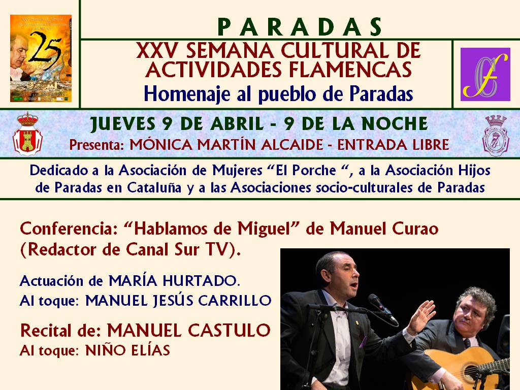 Semana Flamenca 2015 Jueves